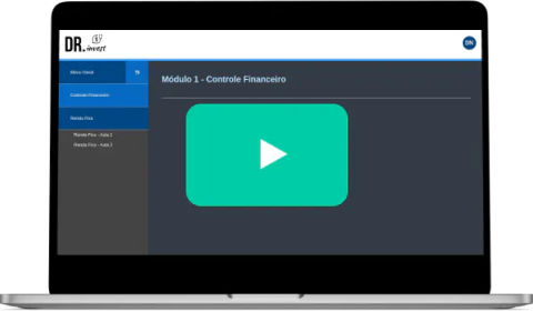 Mockup de notebook com video